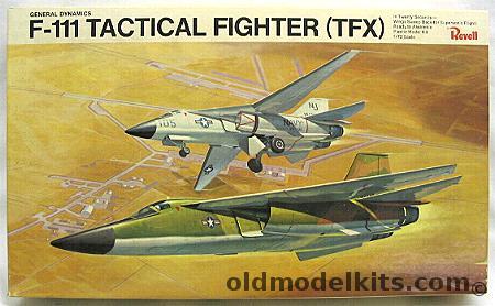 Revell 1/72 TWO F-111 TFX or Navy F-111B, H208 plastic model kit